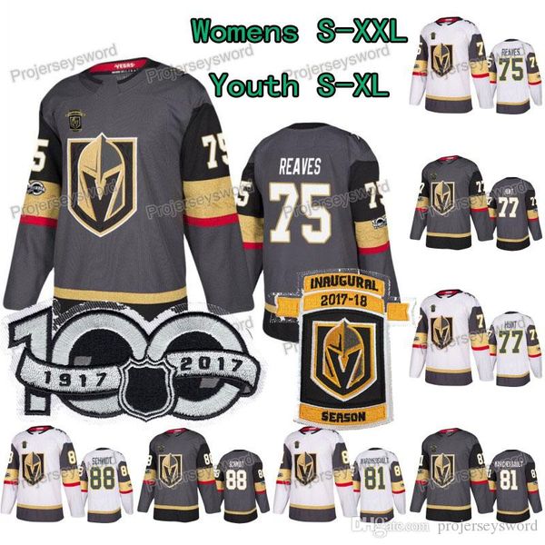 

Lady & Youth 100th Ryan Reaves Vegas Golden Knights Brad Hunt Jonathan Marchessault Nate Schmidt Alex Tuch Tomas Tatar Tomas Nosek Jerseys