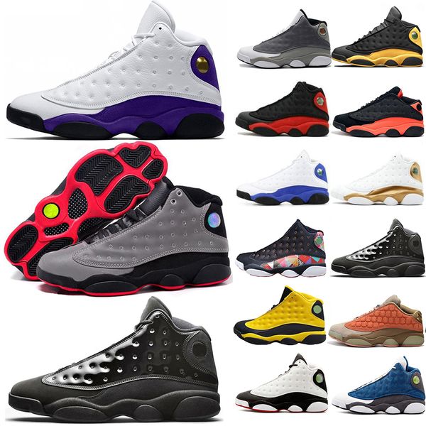 

3m reflective rivals 13 13s basketball shoes black infrared terracotta blush cap and gown atmosphere grey trainers sneakers 7-13