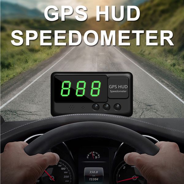 

universal hud gps speedometer for all obd head up display with digital speed overspeed alarm system voltage coolant mileage