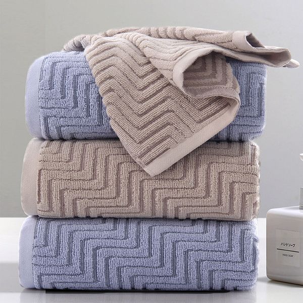 Highly Absorbent Beach Home Textile Face Towel Adults Soft Cotton Bathroom