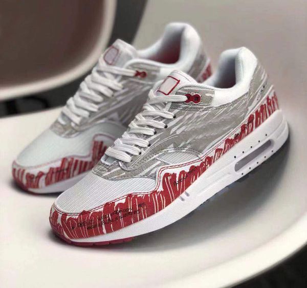

2020 new hand drawn quarter tinkersketch to shelf sneaker for men trainer air 1 one running sport shoes