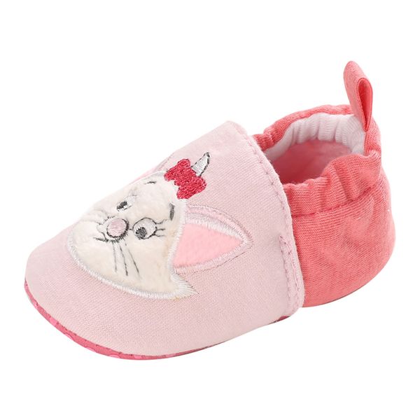

sagace baby girl shoes comfortable mixed colors fashion first walkers kid shoes winter cotton fabric keep warm slip-on baby shoe, Black