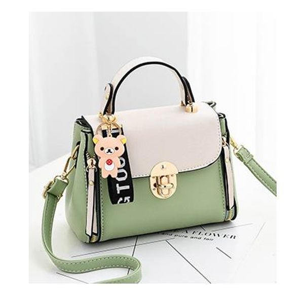 

2020 new fashion small square bags shoulder chain pendant diagonal pu female bag handbag