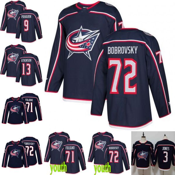 panarin blue jackets jersey