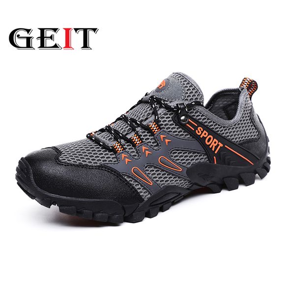 

2019 new arrival outdoor hiking shoes sapatilhas mulher trekking men randonnee scarpe uomo men wading upstream breathable mesh