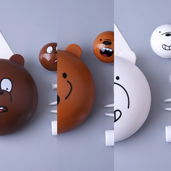 

8018 bear head invisible companion case glasses case nursing glasses box nursing box