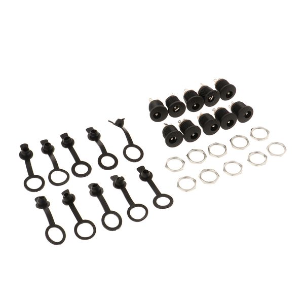 

10pieces dc 5.5x2.5mm power supply jack socket