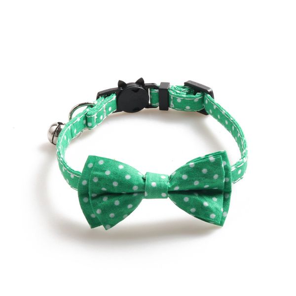 

designer pet accessories cat collar with bells classic collar retractable wave pattern pet cat collars cloth bow tie collars pet supplies
