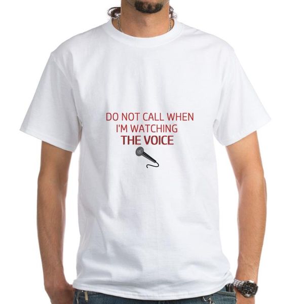 

the voice alert t-shirt, White;black