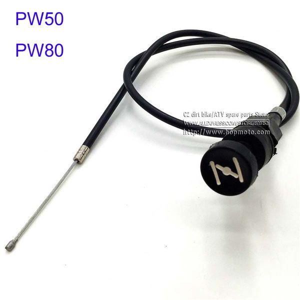 

pw50 750mm choke cable pw80 930mm carburetor line levers for dirt pit bike