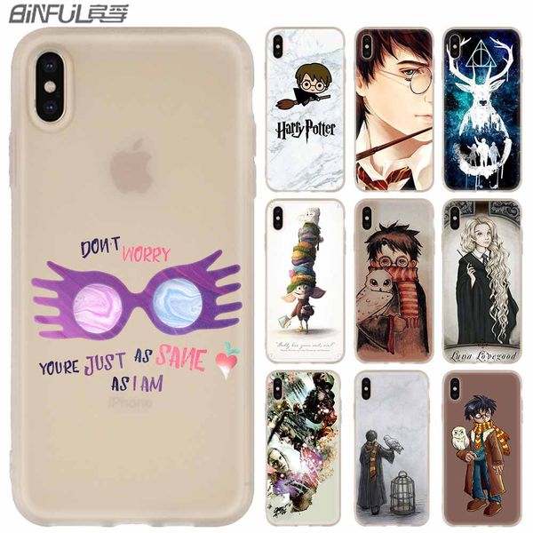 

harry potter dream magic phone cases luxury silicone soft cover for iphone xi r 2019 x xs max xr 6 6s 7 8 plus 5 4s se coque