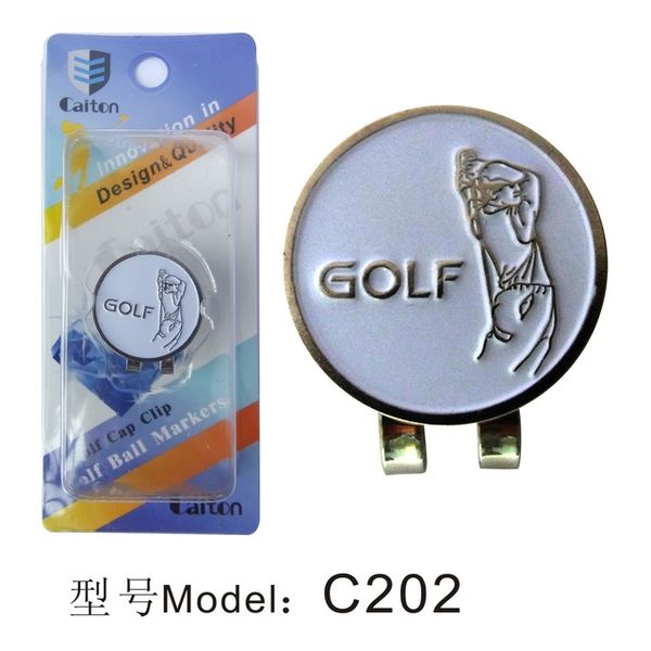 

golf cap clip marker ball magnetic hat clips outdoor alloy accessories ing