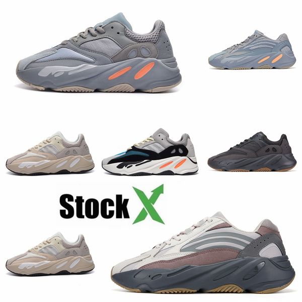 

with box new 700 wave runner mauve inertia mens shoes kanye west designer shoes men women 700 v2 static sports seankers size 36-45c30a#dsk31