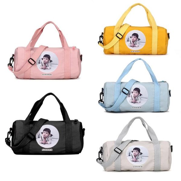 

ladies large capacity bag cute fan cartoon handbag nylon cross-body bag