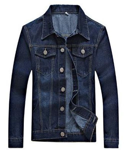 

мужские autumm конструктор джинсы куртки карман мода кнопка homme одежда с длинным рукавом мотоцикл костюм повседневная одежда, Black;brown