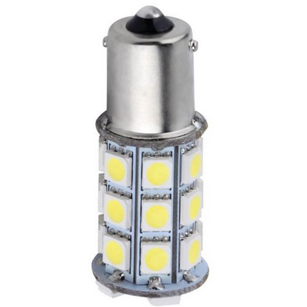 

4pcs 1156 27smd 5050 ba15s bau15s bay15d p21w led 324lm car brake tail turn signal light bulb 12v