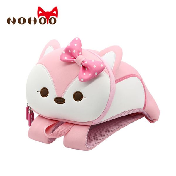 

nohoo children school bag kids backpack waterproof animal toddler backpack baby school bags for girls harness leash backpack y200706