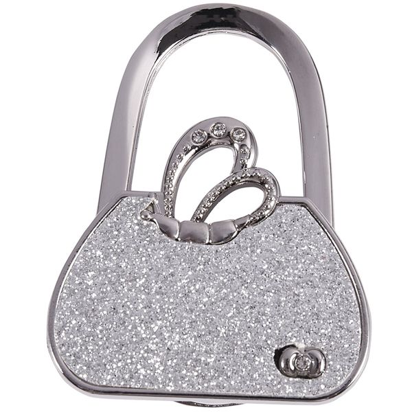 

butterfly accent handbag style foldable table hook purse hanger holder for women