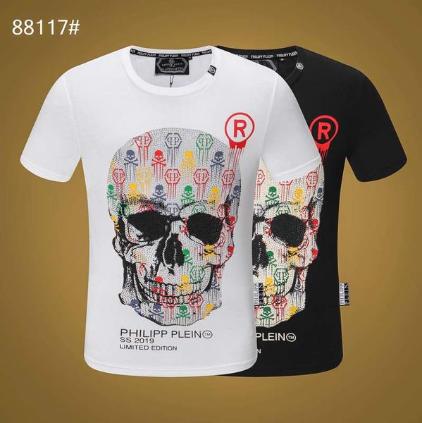 

2020europe and america men's t-shirt casual o-neck printing men's t-shirt fashion brand short sleeve tshirt size -xxxl gt96, White;black