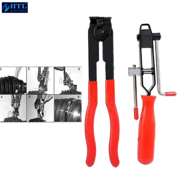 

2pc cv joint clamp banding install tool ear type boot clamp pliers profession hand tool