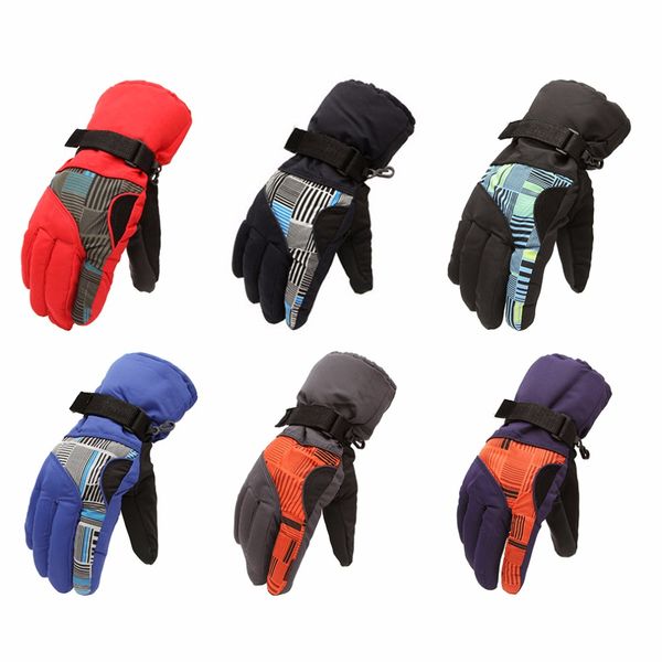 

aotu winter snow outdoor sports waterproof thickening climbing mountain skiing gloves man riding cycling glove in stock