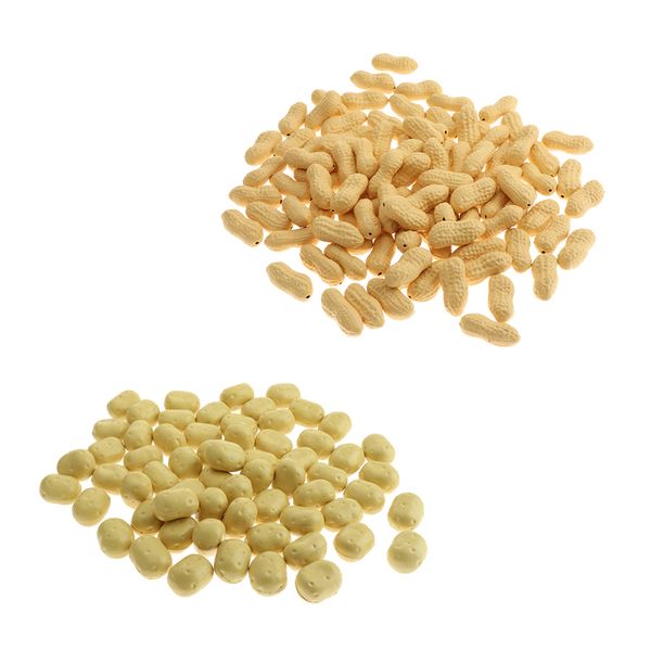 

100pcs artificial vegetable p+ 100pcs artificial peanut