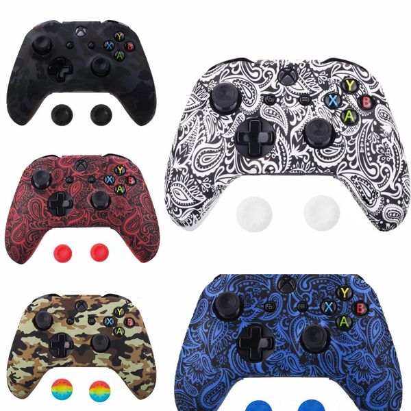 

rki0l xbox protector case cover joystick skin protective coveer for gamepad one