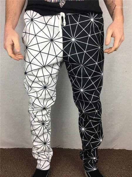 

брюки мода тонкий хип поп краситель соответствующие мужские брюки случайные шнурок карманные брюки мужская одежда обшитые панелями мужские д, Black