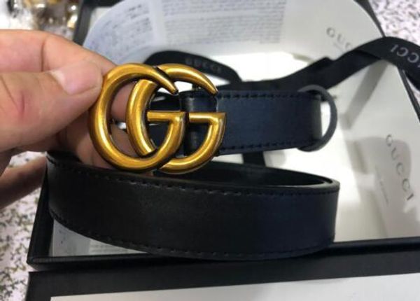 

new fashion mens business luxury belt designer belt smooth buckle genuine leather belts for men brand designer ing, Black;brown