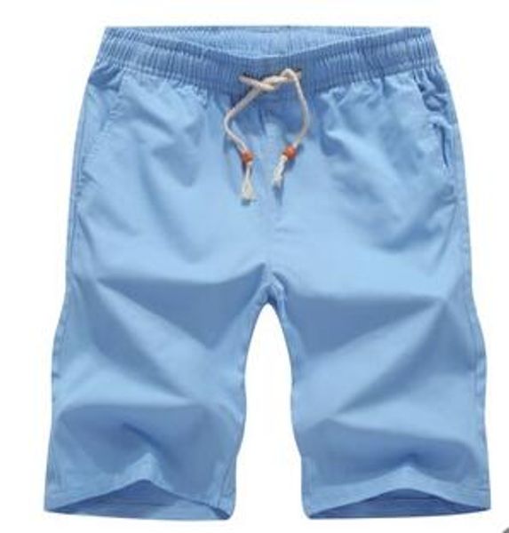 

summer sports five-point pants men's shorts of casual pants -437, White;black