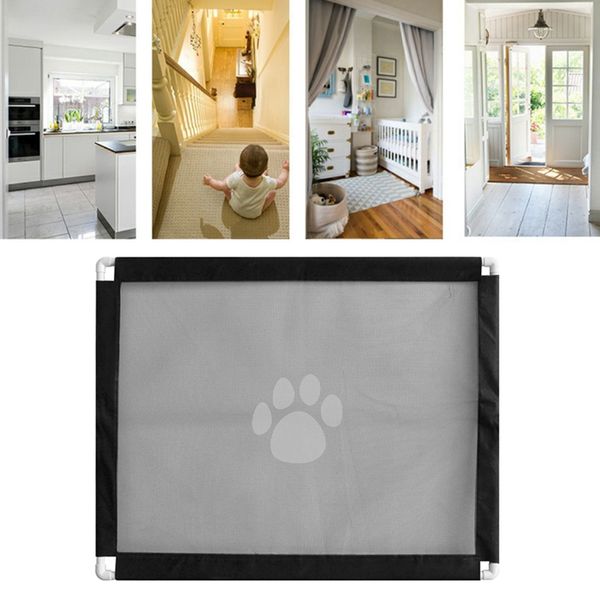 

household baby kids safety enclosure fence guard pet dog safe gard door mesh screen indoor for puppy dog pet dog accessories