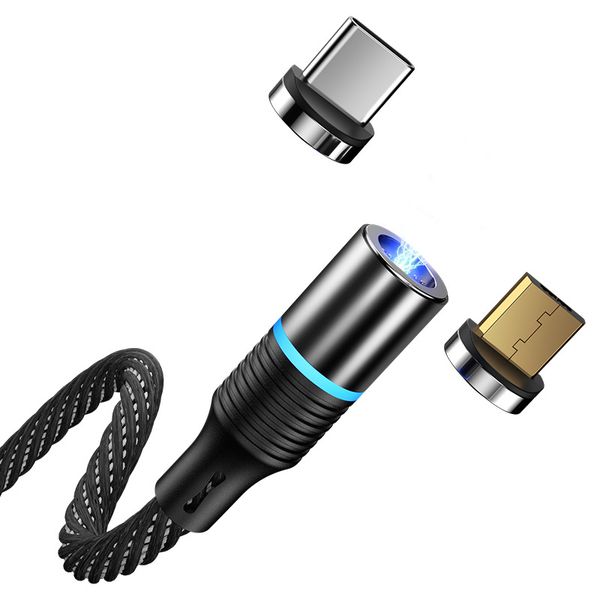 

new arrival 3 in 1 fast charging 120cm 200cm magnet usb data syn charging cable for mobile phone