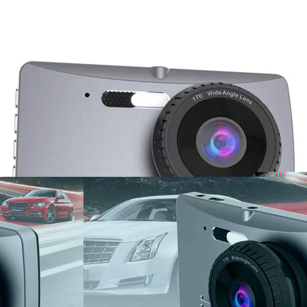 

3.6-inch ips hd 1080p driving recorder front and rear dual lens support reversing image parking monitoring v6 car