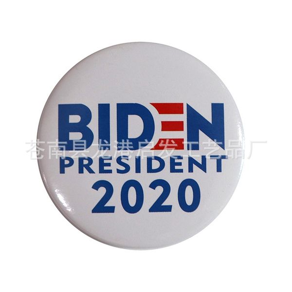 

10 1 pcs golden biden badge embroidery patches for clothing iron patch for clothes applique sewing accessories on stickers clothes iron o #9, Silver