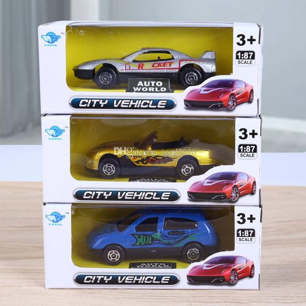 

city vehicle cars model baby toys collectible cars one carton contain 60 piece cars dhl free