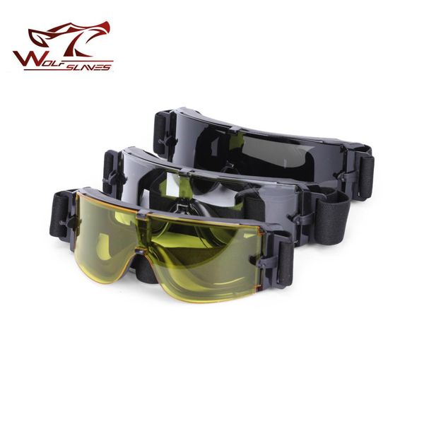 

outdoor tactical x800 goggles men's cycling windproof anti-fog glasses impact resistance counter strike cosplay goggles
