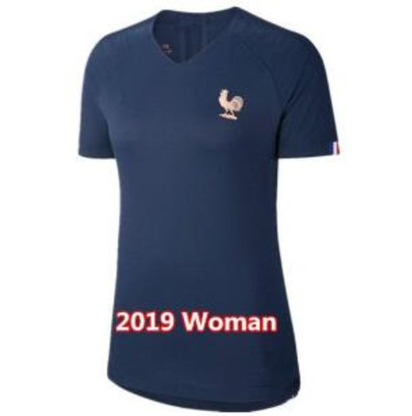 

New 2019 france mbappe griezmann pogba women occer jer ey navy football lemar hirt equipe coupe 2018 girl hirt maillot de foot