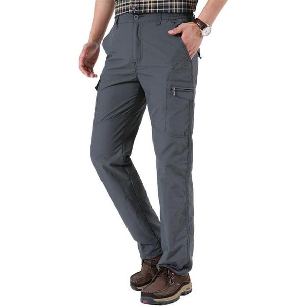 

men's outdoor climbing pants straight mid summer new style fast-drying breathable sport trousers sports pant clothing 2020, Black;green