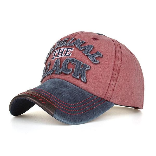 

retro washed baseball cap fitted cap snapback hat for men bone women gorras casual casquette letter black cap lijmo, Black;white