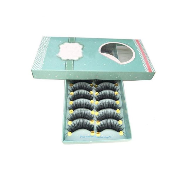 

universal 10pairs natural false eyelashes fake lashes mink mink for beauty eyelash 3d long makeup eyelashes lashes extensio b7f8
