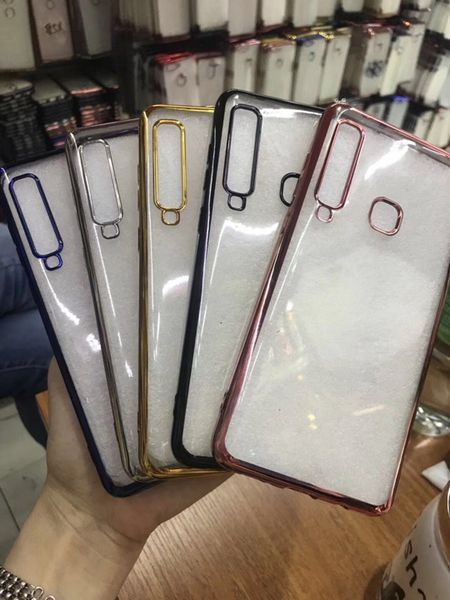 

Bling plating oft tpu ca e for am ung galaxy 10 10e plu a8 a9 2018 huawei p30 pro enjoy 9 plu luxury metallic cell phone kin cover