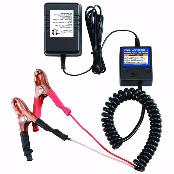 

12 volt car battery charger maintainer automatic float trickle