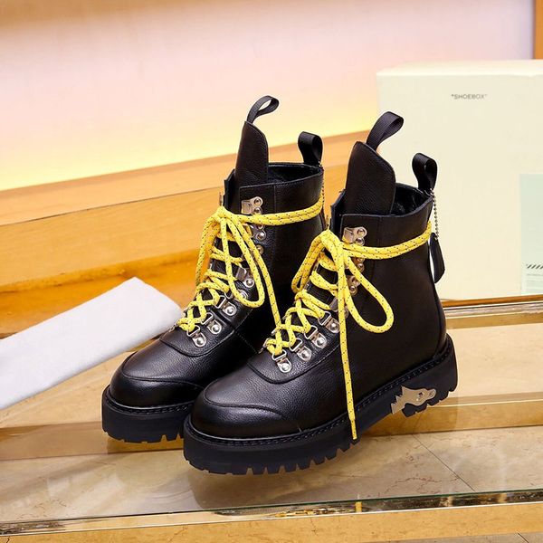 

women shoes boots 02designer martin new autumn female wild england wind thick with increased leather fashion wild luxury, Black