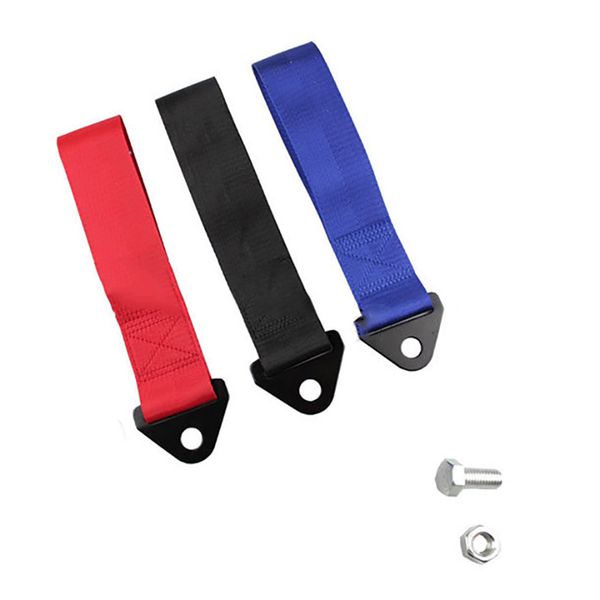 

universal car modified tow rope trailer tow belt 26cm towing rope high strength nylon trailer ropes racing