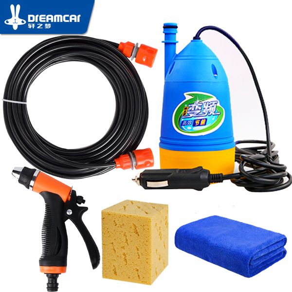 

high pressure 12v washing machine car portable car wash device 220v household washing pump tools water gun washer high