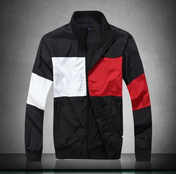 

Горячие мужские дизайнерские Куртки Мужчины Хип-Хоп Ветровка Новый Бренд Куртка