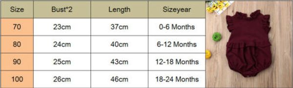 

newborn kids baby girl cotton romper jumpsuit clothes outfit baby clothing, Blue