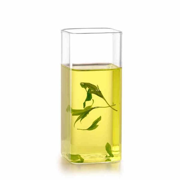 

heat-resistant borosilicate glass square water cup dringking glass tumbler