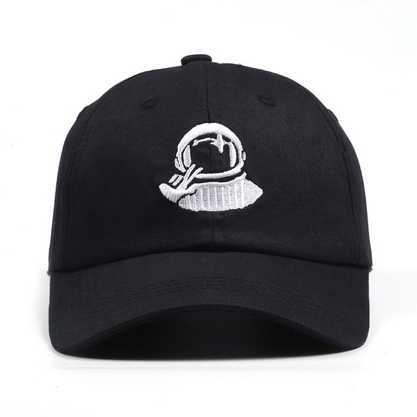 

2019 new astronauts baseball cap spaceman embroidery available fashion dad hat adjustable cotton snapback hats casual, Blue;gray