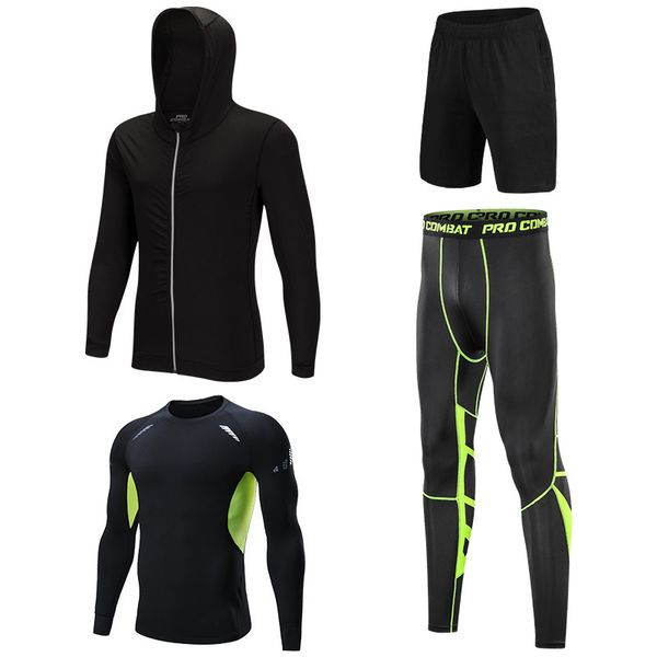 

men tracksuit fast-dry boys tracksuits male sportswear sets, Gray